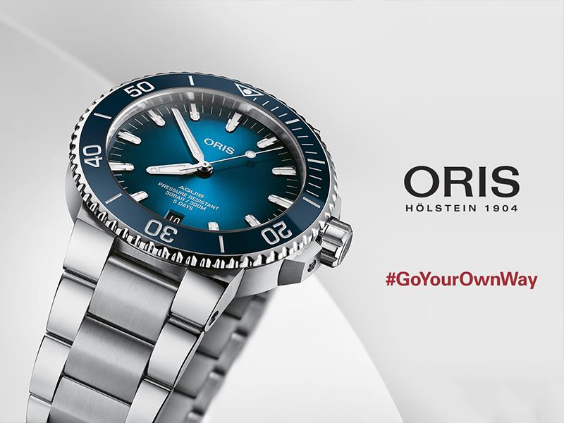 Oris Aquis Date Caliber 400潛水腕錶展覽