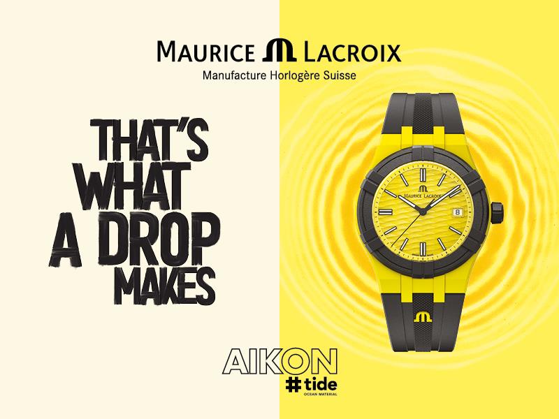 東方表行x Maurice Lacroix艾美錶AIKON系列#TIDE – 「滴水之力」腕錶展覽