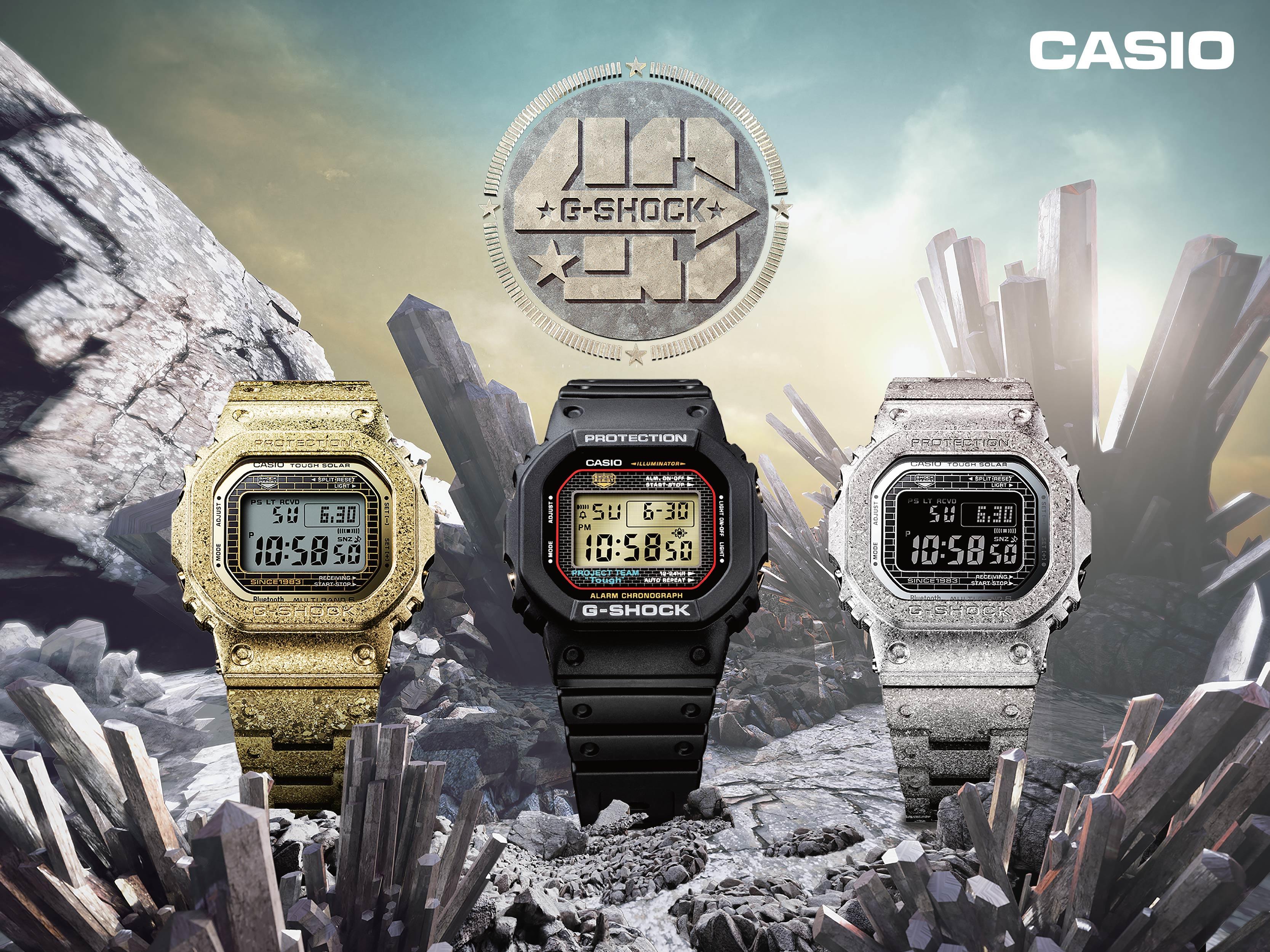 東方表行中環精品旗艦店 x G-SHOCK 40週年限定展