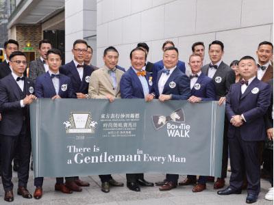 2018东方表行沙田锦标 冠军骑师潘顿、八位东方绅士及城中型男香港闹市上演绅士巡游