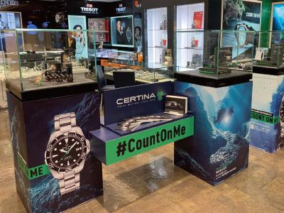 Certina Certina海龟标记腕表展览