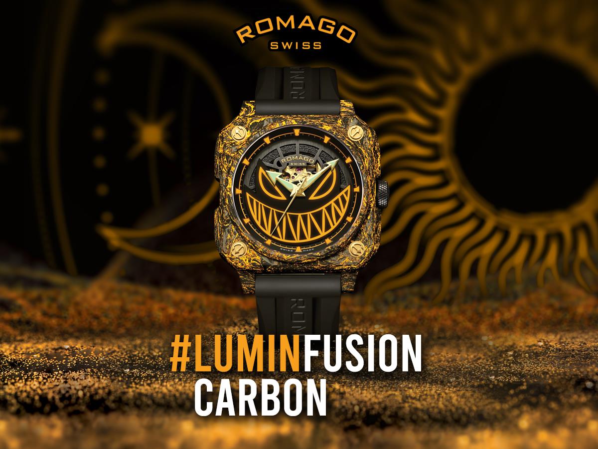 Oriental Watch Company x ROMAGO LuminFusion Carbon Collection