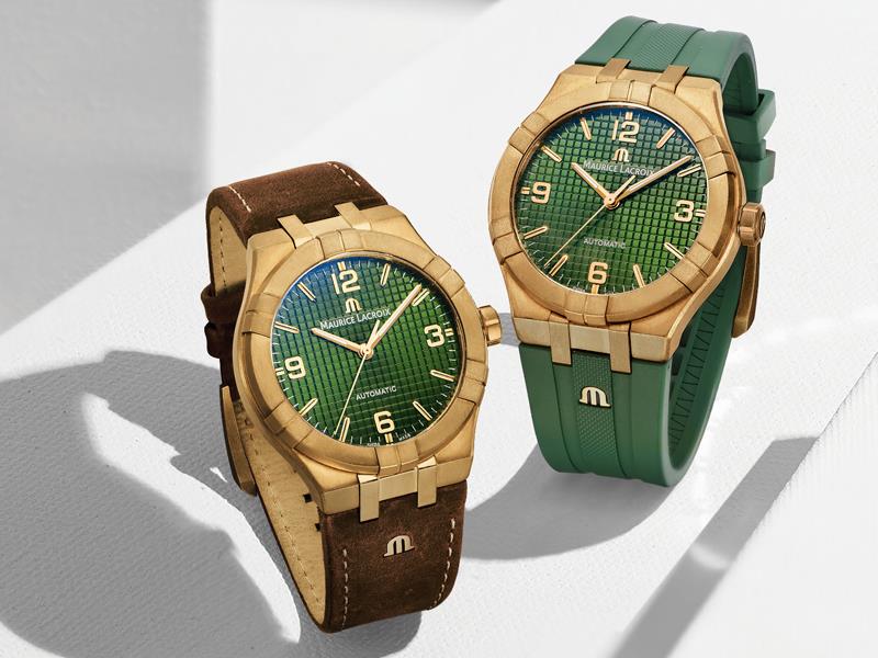 优先独家发售—艾美全新限量表款AIKON 系列自动青铜腕表