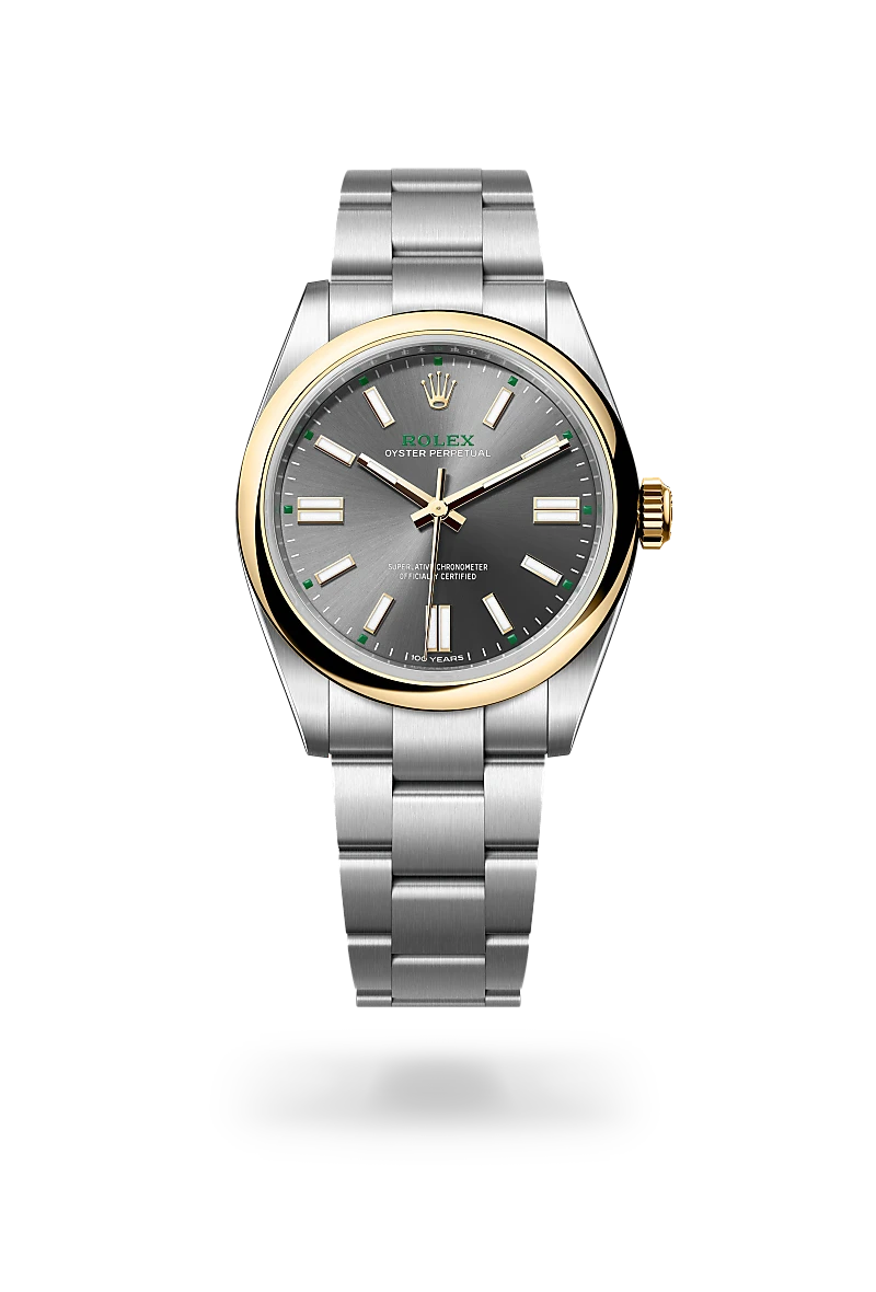 Rolex Oyster Perpetual 41 蠔式，41毫米，黃金及蠔式鋼