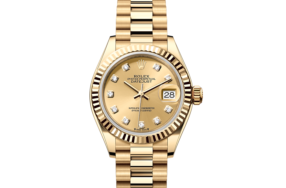 Rolex Lady-Datejust : ct yellow M279178-0017 - Oriental Watch Company
