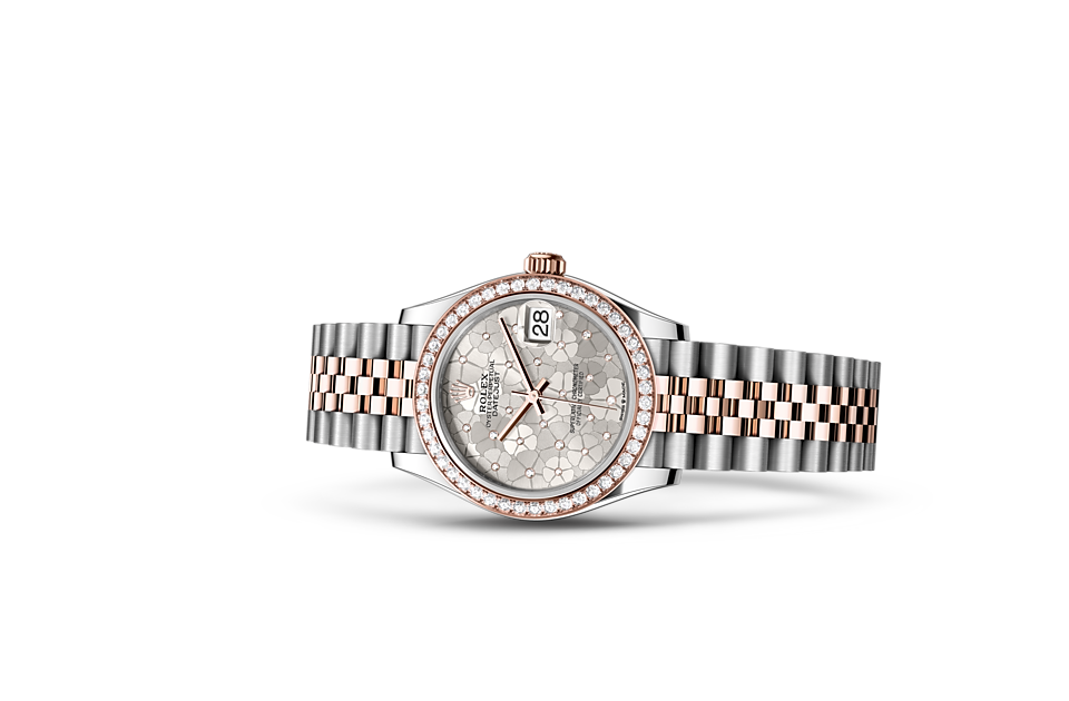 Rolex Datejust 31 : Everose Rolesor - combination of Oystersteel and  Everose gold - M278381RBR-0032 - Oriental Watch Company