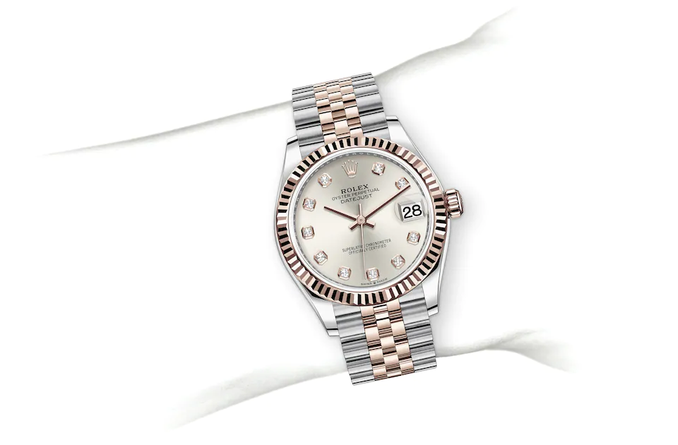 Rolex M278271-0016 勞力士手腕 datejust  Datejust 31  Datejust 31 Oyster, 31 mm, Oystersteel and Everose gold
