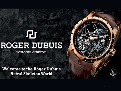 Roger Dubuis Welcome to the Roger Dubuis Astral Skeleton World